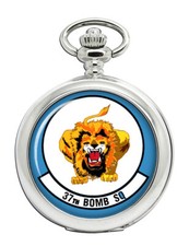 37th Bomb Squadron USAF Pocket Watch