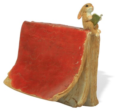 Miniaturbuch*Buch stehend mit Hase Stupsi*Seyko