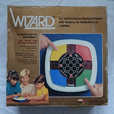 Wizard Der elektronische Memory Trainer VTech Reaktions Spiel in OVP 