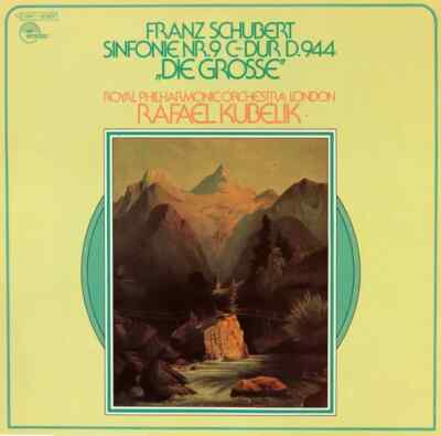 Schubert Sinfonie Nr.9 C~dur D.944 Die Grosse NEAR MINT emidisc Vinyl LP