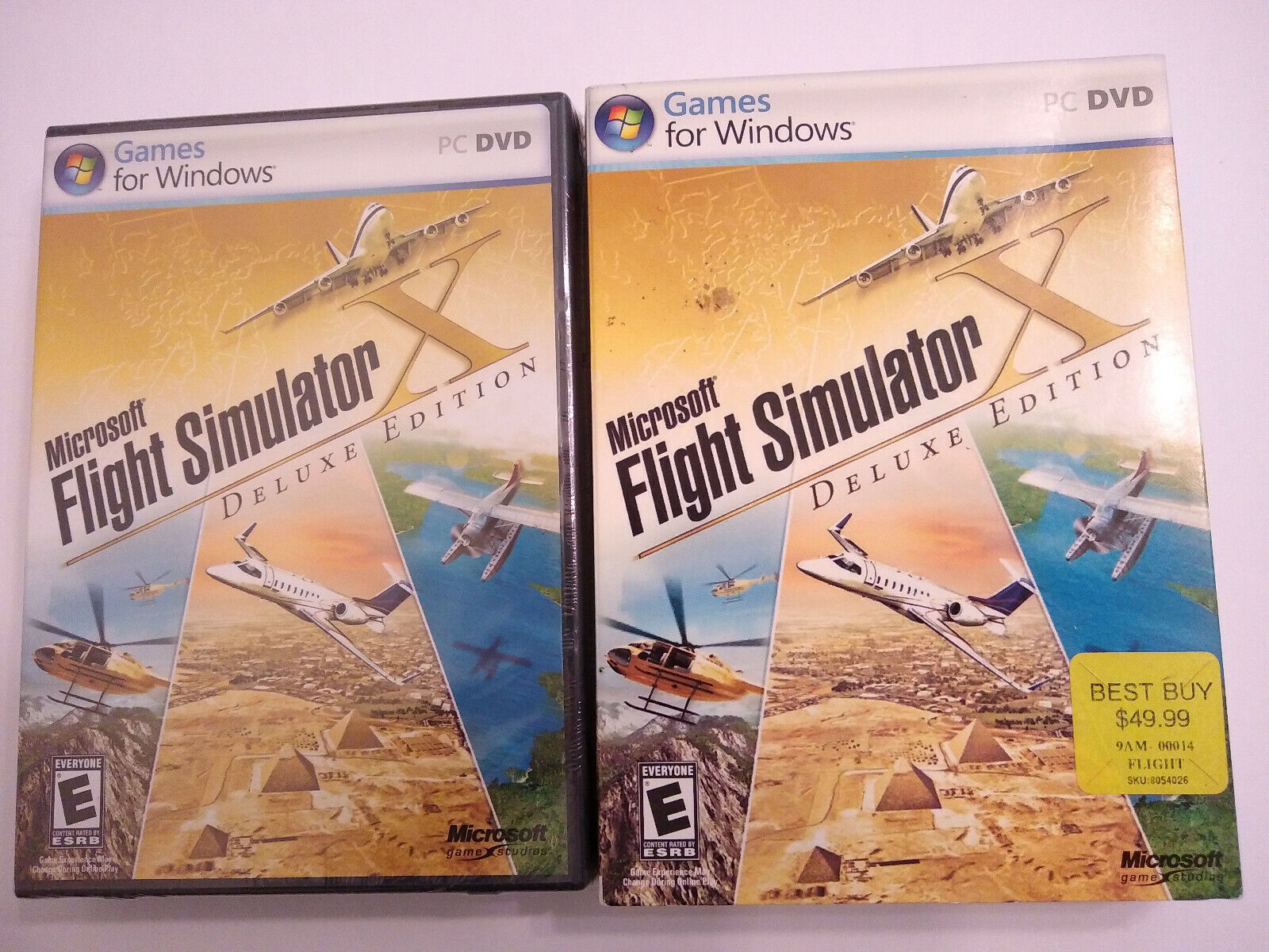 Microsoft Flight Simulator X Gold Edition - PC Flight Sim - New See Desc  882224258043