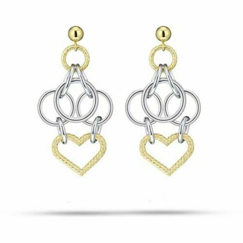 Orecchini di bigiotteria GUESS argento cuore