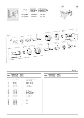 Service PARTS Manual Fits LeLy Rake LOTUS 300 COMBI | eBay