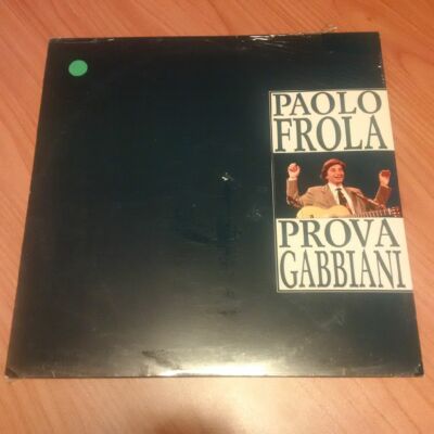 LP PAOLO FROLA TEST MÖWEN KONO KML 114 VERSIEGELT ITALIEN PS 1991 MCZ