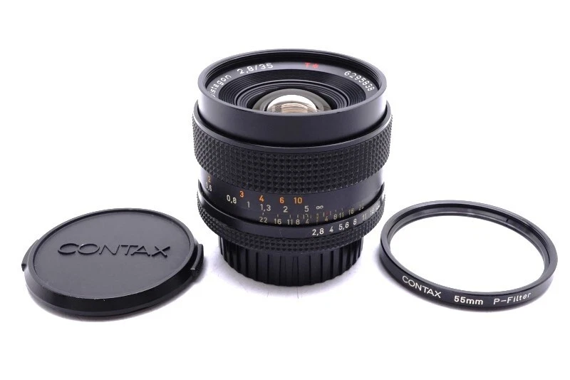ZEISS Distagon T* 35mm Focal Camera Lenses for Contax for sale