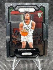 2023-24 PRIZM - Chris Livingston, #156 (RC) -  Base - Milwaukee Bucks