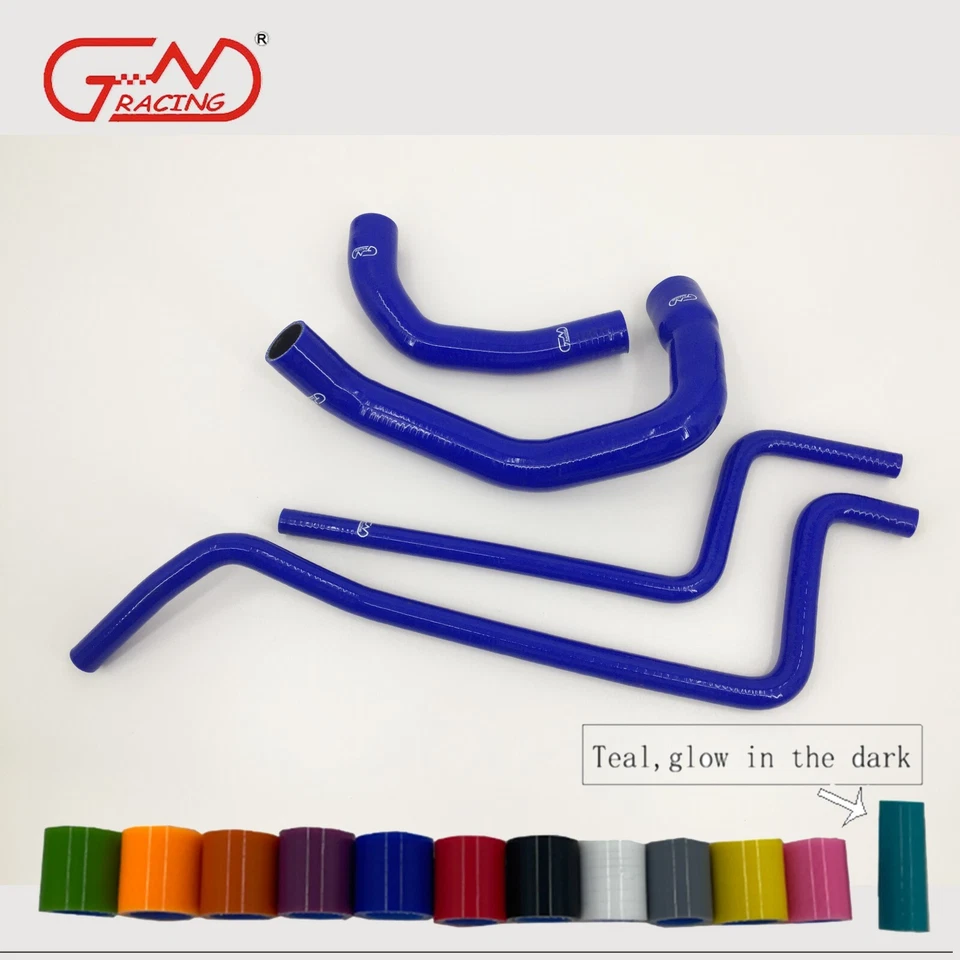 Kit de manguera de calentador de agua radiador de silicona Fit 1997-2006 Jeep Wrangler TJ 4,0 L LHD Foto 3 de 4