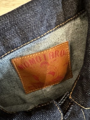 Momotaro Jeans 1105SP Type 1 Denim Jacket Rinsed Indigo Selvedge