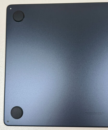 Apple MacBook Air 13" Midnight M3 2024 A3113 Lower Bottom Case Cover NEW - Bild 2 von 8