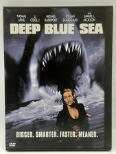 Deep Blue Sea 1999 DVD - Very Good - 90's Shark Horror Movie
