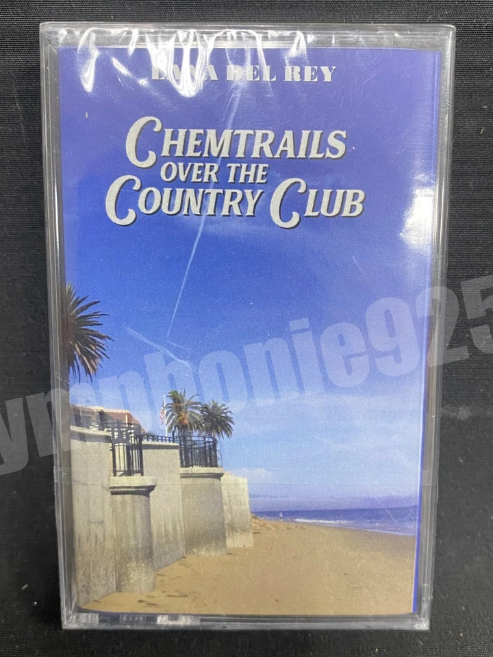 2021 LANA DEL REY CHEMTRAILS OVER THE COUNTRY CLUB TAPE NEW SEALED CRACKED CASE - Image 2 of 4