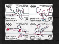 Dominican Republic SC # 911a  Summer Olympics 1984 LA . MNH