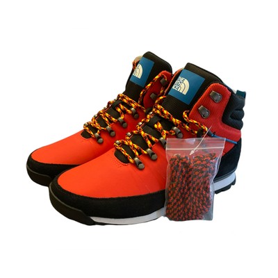 north face red boots