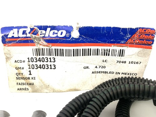 Arnés de cableado sensor de velocidad de rueda ABS pasajero delantero derecho ACDelco 10340313 - Imagen 2 de 4