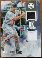 FRANCISCO MEJIA - 2018 Diamond Kings DK Materials - #DKM-FM Indians 
