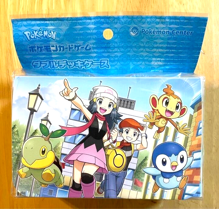 Pokemon Card Game Official Double Deck Case Lucas Dawn Rei Akari Japan NEW