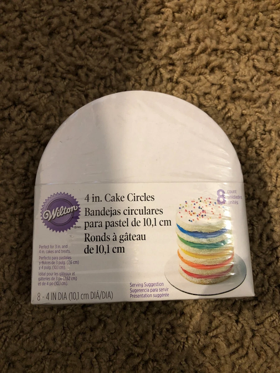 4 inch top round cake