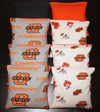 Oklahoma State University Cornhole Bean Bags 8 OSU Cowboys Camo Corn Hole Bags