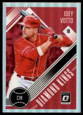 2018 Donruss Optic Diamond Kings Prizm Joey Votto Cincinnati Reds