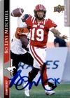 Bo Levi Mitchell Signed 2021 Upper Deck CFL Football card Calgary Stampeders