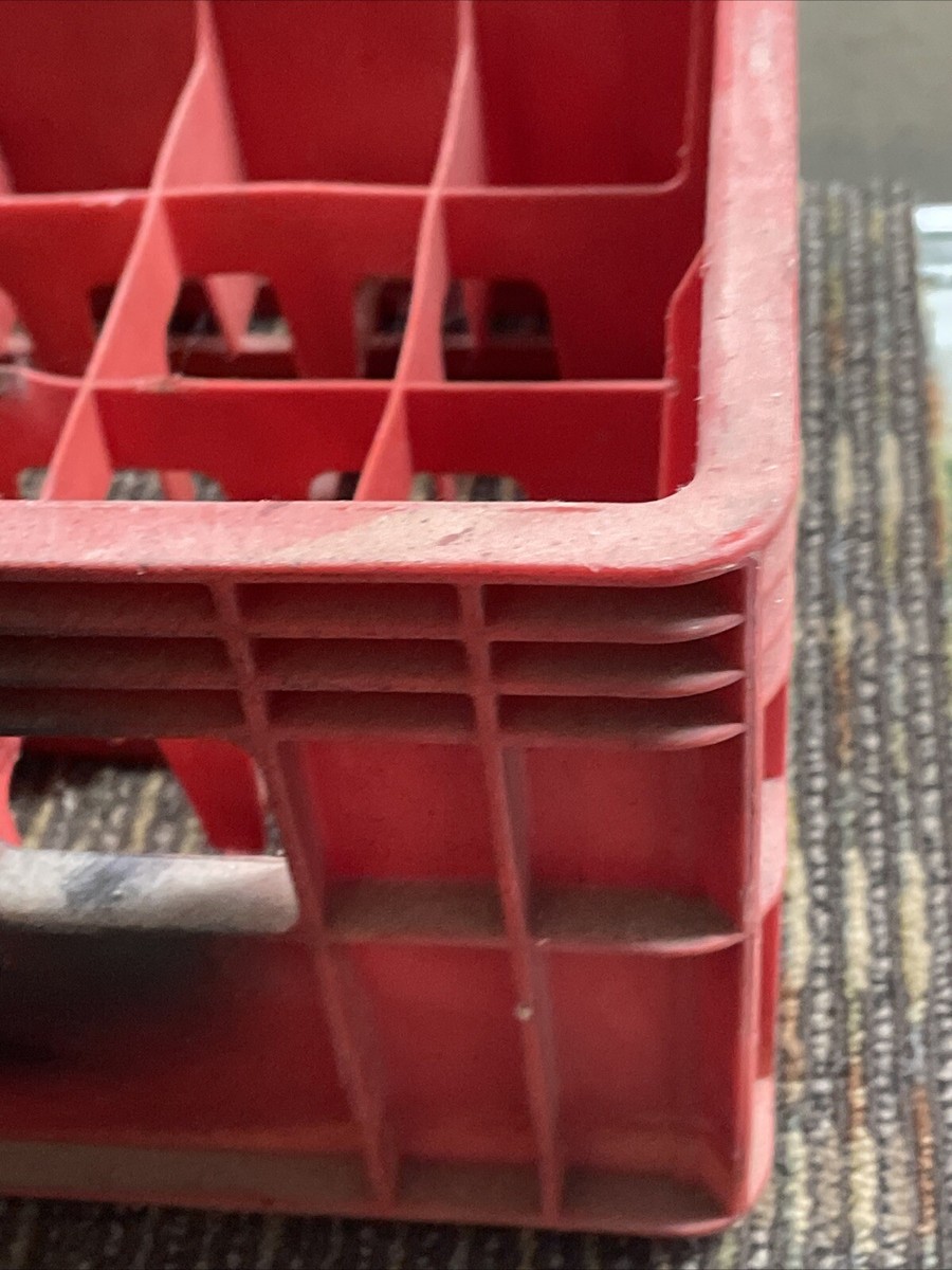 The Pop Shoppe Soda EMPTY 24 Bottle Crate ONLY Vintage 1970s (C6