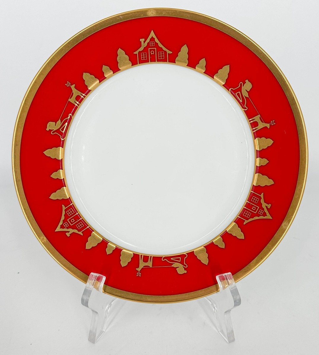 Christian Dior Joyeux Noel Salad Plate, Holiday Fine China | eBay