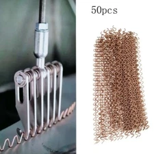50/100Pcs Dent Pulling Wavy Wires Copper Coated Steel Spot Welding Wave Wires