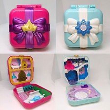 Polly Pocket Frosty Fairytale Compact Case  Hidden Hideouts Lil Princess Pad