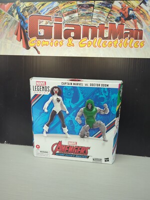 Marvel Legends Avengers 6'' Figure 2-pack Captain Marvel vs Doctor Doom Brand New