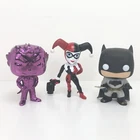 Funko Pop! Batman & Joker with Jada Diecast Harley Quinn Lot of 3 Collectibles