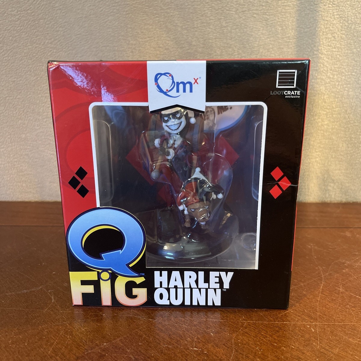 2016 Loot Crate Quantum Mechanix Harley Quinn Q-fig Figure for