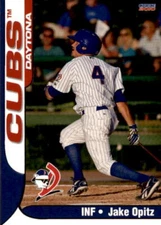 2010 Daytona Cubs Choice #15 Jake Opitz Englewood Colorado CO Baseball Card