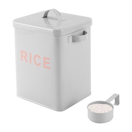 Metal Food Storage Container 6L for Rice Flour Sugar Pet Food Cereal Container - Picture 3 of 11