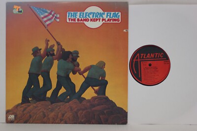 The Electric Flag    The Band Kept Playing- LP 1974 US-  Atlantic    SD 18112