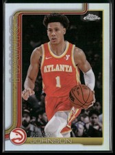 2025-26 Topps JALEN JOHNSON Topps Chrome Base Refractor #56