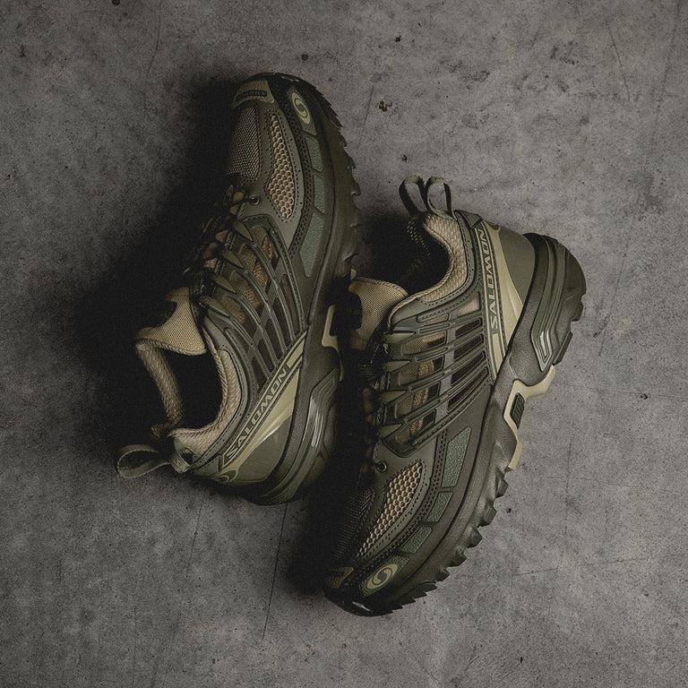 Sneakers Salomon ACS Pro Green da uomo 7.0US 6.5UK come nuove con scatola trail running