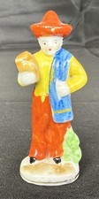 1955-52 Occupied Japan Porcelain Mexican Man In Traditional Outfit Figurine