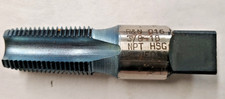 R N 3/8-18 NPT 4 FL Blue Diamond Finish HSS Pipe Tap