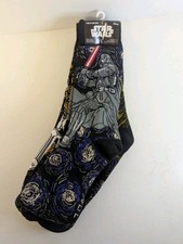 Mens Disney Star Wars 5 pairs Socks Shoe Size 6-12