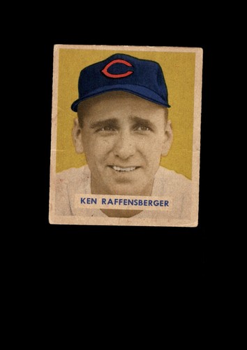 1949 Bowman Set-Break #176 Ken Raffensberger VG-VGEX (crease) *GMCARDS ...