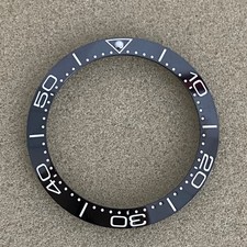 39.8MM Ceramic SUB Watch Bezels Insert Ring Watch Accessories Replacement