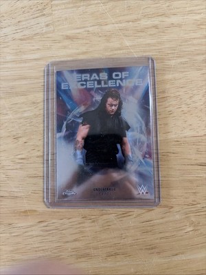 Undertaker 2026 Topps Chrome WWE #ERA-13 Eras of Excellence Insert Trading Card