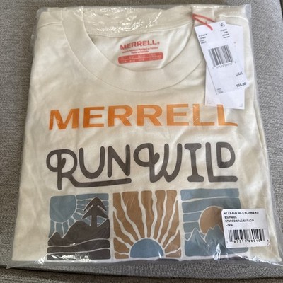Ladies Long Sleeve Merrell Shirt  Run Wild  Size Large
