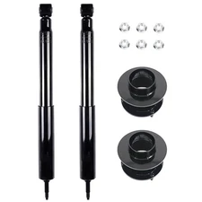 3.5" Front Leveling Kit & Front Shocks Struts For 1994-2001 Dodge Ram 1500 2500