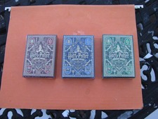 New - Harry Potter Theory 11 Premium Playing Cards , Blue, Green  Red- Sealed