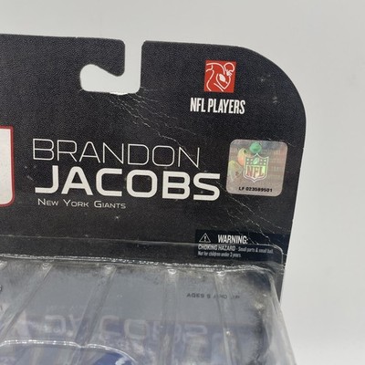 McFarlane Toys NFL 2008 NY Giants Brandon Jacobs Figure for sale