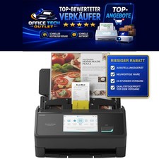 RICOH ScanSnap iX2500 Schwarz Dokumentenscann...