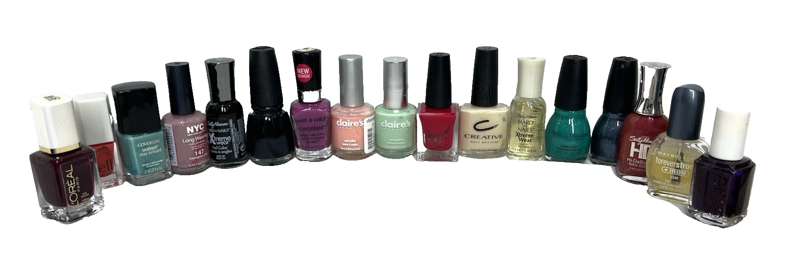 17 Bottles Nail Polish Sally Hanson * E.L.F. * L'oreal * Elizabeth Arden NEW
Opens in a new window o