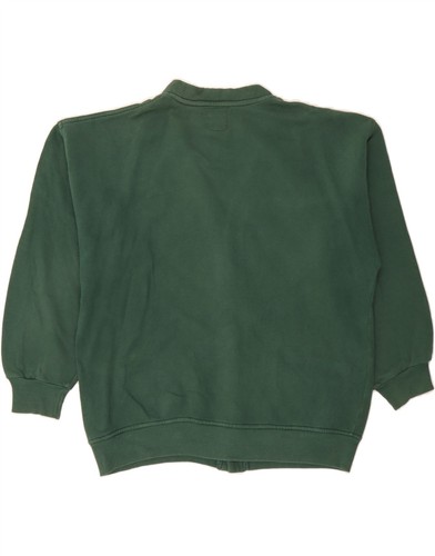 GIORGIO ARMANI Maglione Cardigan Ragazzo Grafico 14-15 Anni Verde Cotone CQ26 - Foto 2 di 3