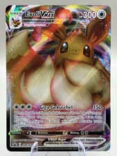 Pokemon Karte: Evoli Vmax SWSH087 Black Star Promo Near Mint Deutsch